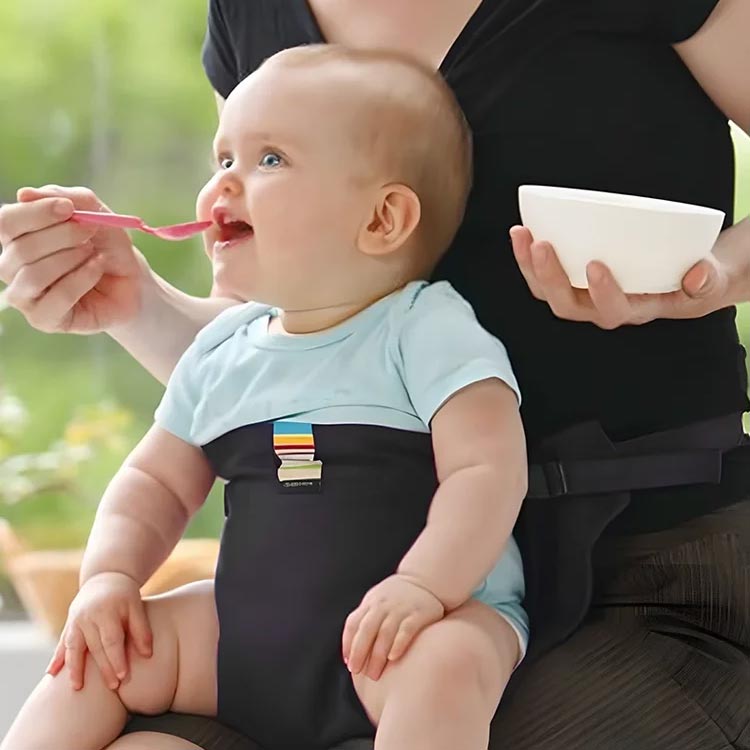 👶Scaun de masă portabil pentru copii
