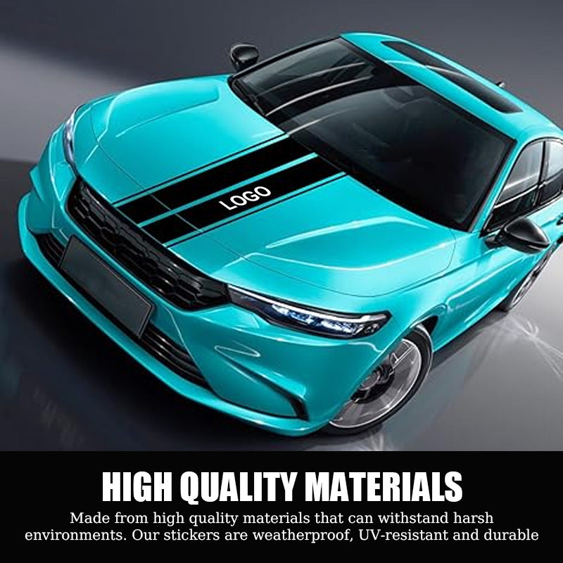 Autocolante auto pentru decorarea capotei (2 coli)