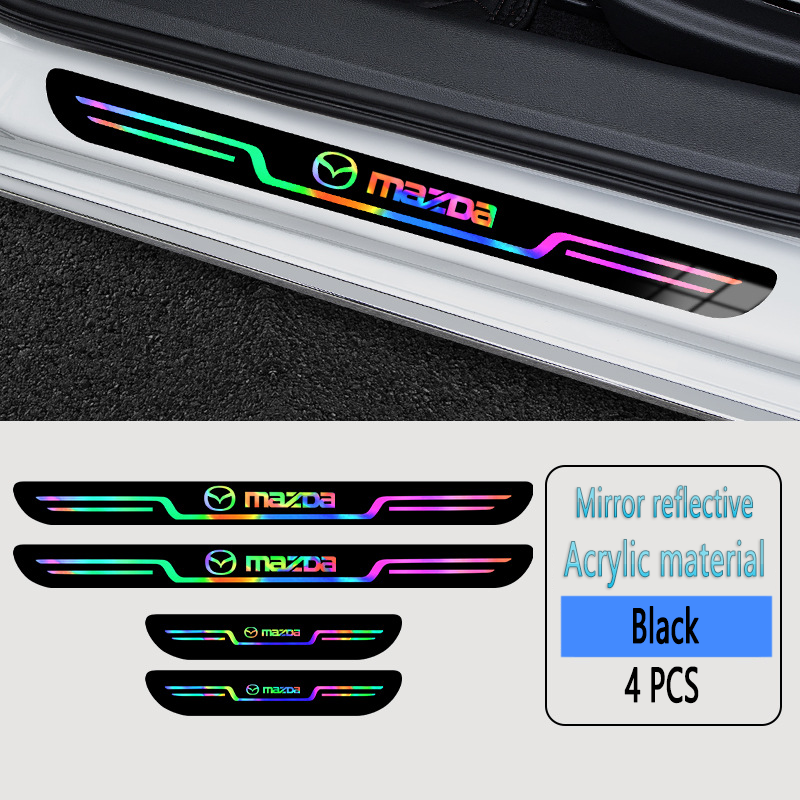✨Benzi acrilice cu laser pentru praguri auto anti-murdărire🎉4 buc🎉