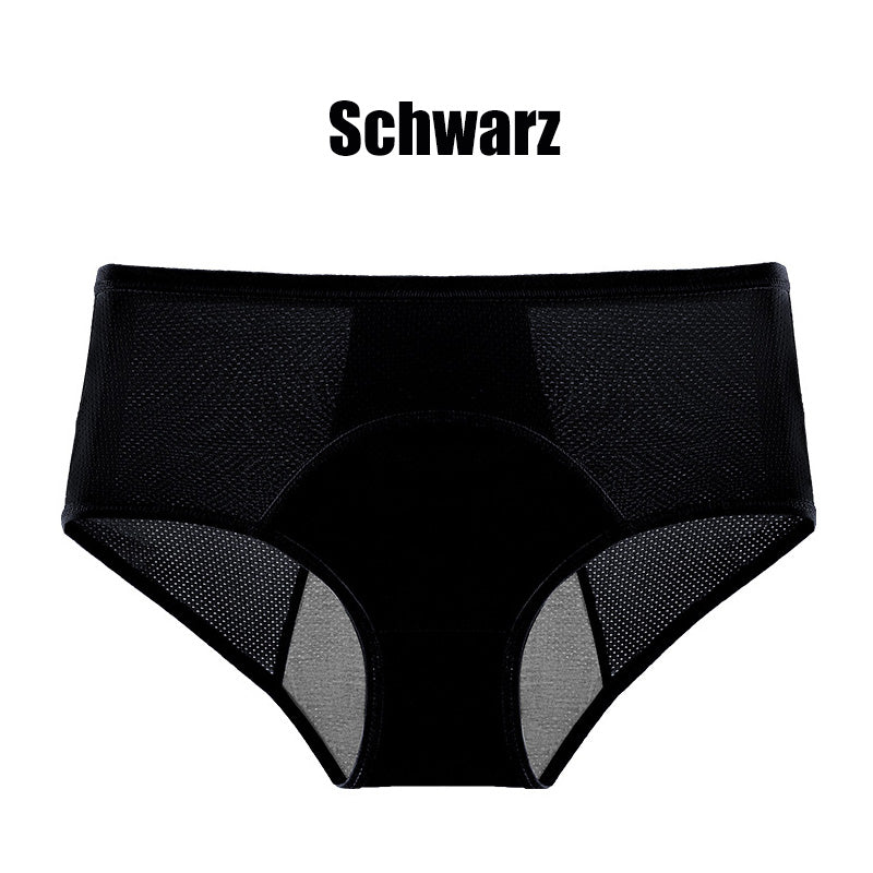 (L-8XL) 🌸Cumpără 2, primești 1 gratuit🔥Lenjerie intimă impermeabilă pentru femei, cu talie înaltă👙