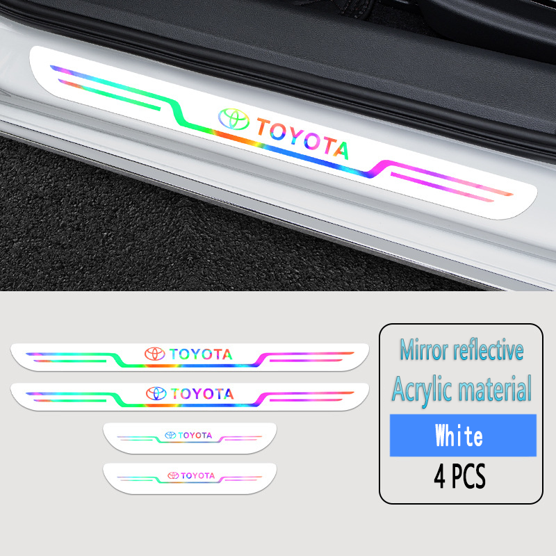 ✨Benzi acrilice cu laser pentru praguri auto anti-murdărire🎉4 buc🎉