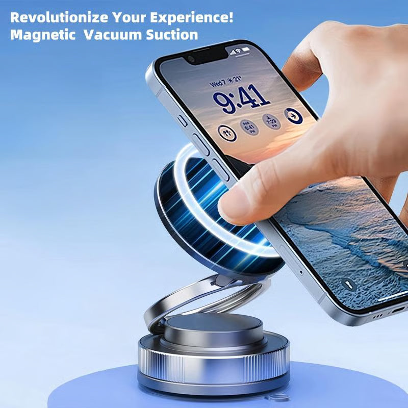 🔥Cumpără mai mult, economisește mai mult🔄Suport magnetic de telefon cu vid, reglabil la 360°📱🚗