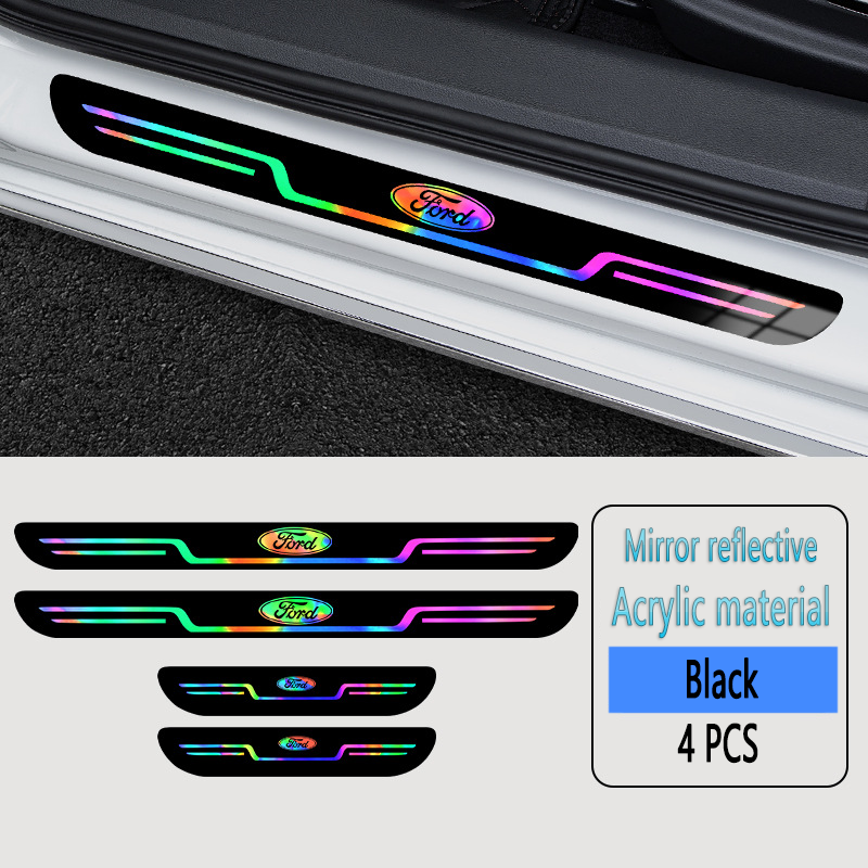 ✨Benzi acrilice cu laser pentru praguri auto anti-murdărire🎉4 buc🎉