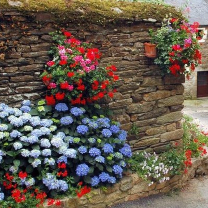 Flori frumoase✨ ȘTÂLARE LA CALD - REDUCERE 45% - flori artificiale de hortensii pentru exterior✨