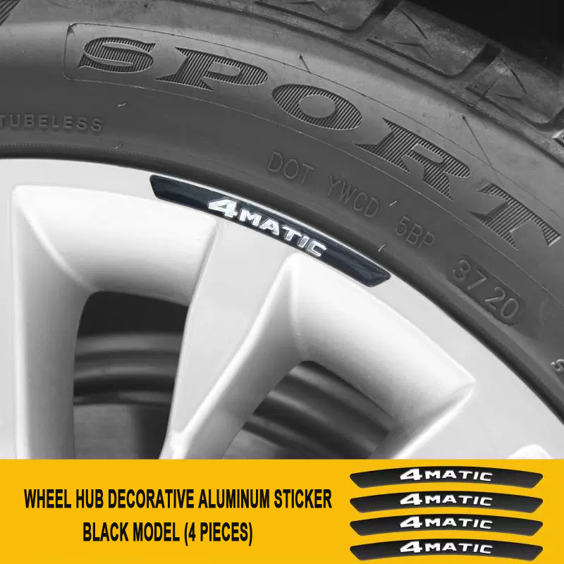 Promoție ✨Reducere 50% ✨Autocolant 3D cu personalitate pentru jantă metalică (4 buc.)