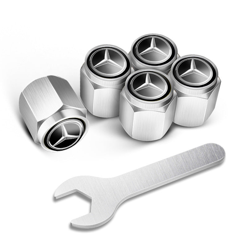 🔥Capace de supape pentru anvelope auto (5 buc + 1 cheie)