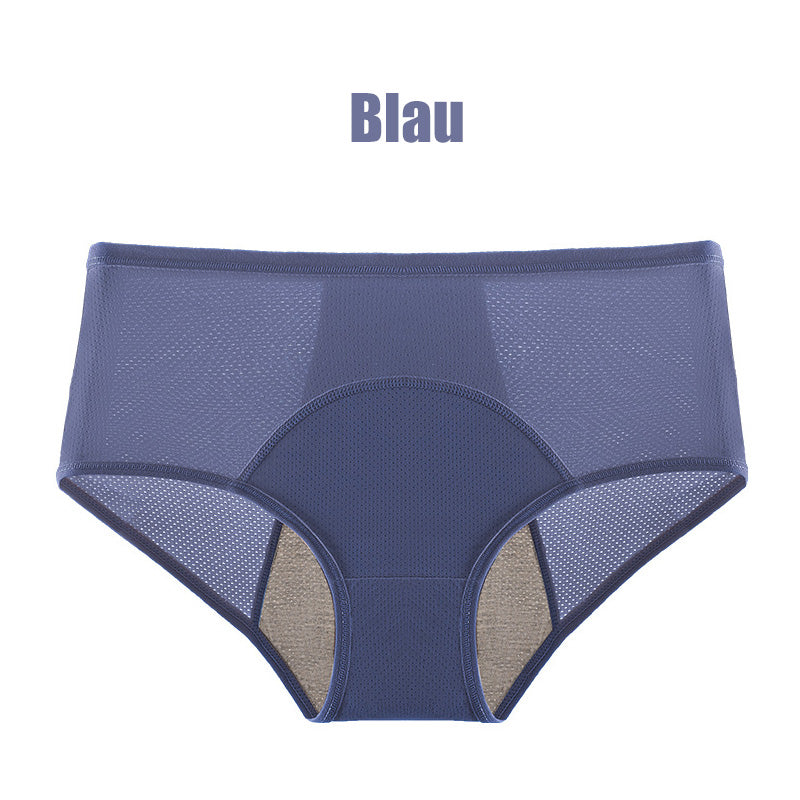 (L-8XL) 🌸Cumpără 2, primești 1 gratuit🔥Lenjerie intimă impermeabilă pentru femei, cu talie înaltă👙