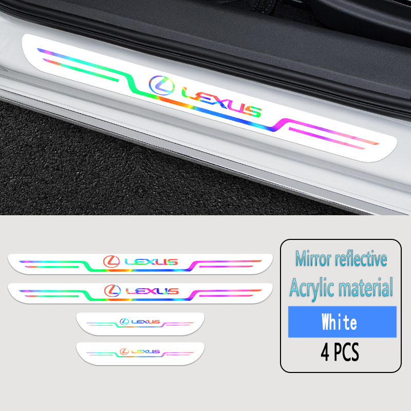 ✨Benzi acrilice cu laser pentru praguri auto anti-murdărire🎉4 buc🎉