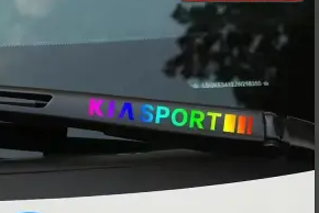 ULTIMA OFERTĂ 🎉REDUCERE 50%🎉Autocolant creativ pentru ștergătoare auto🎉4 BUCĂȚI🎉