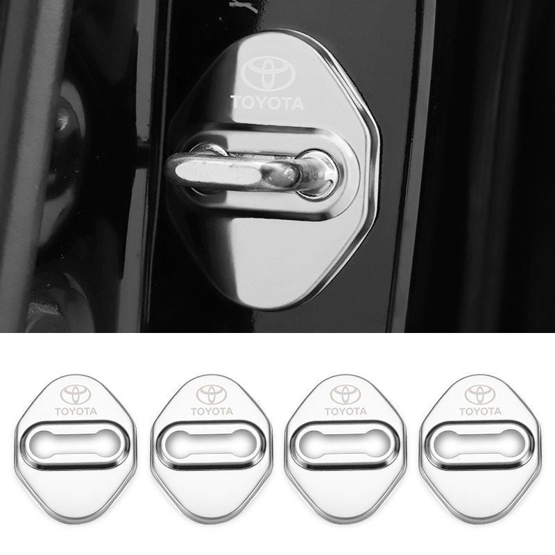 Promoție ✨50% reducere ✨Capac protector anticoroziv pentru încuietoarea ușii auto din oțel inoxidabil 🔥4 buc 🔥