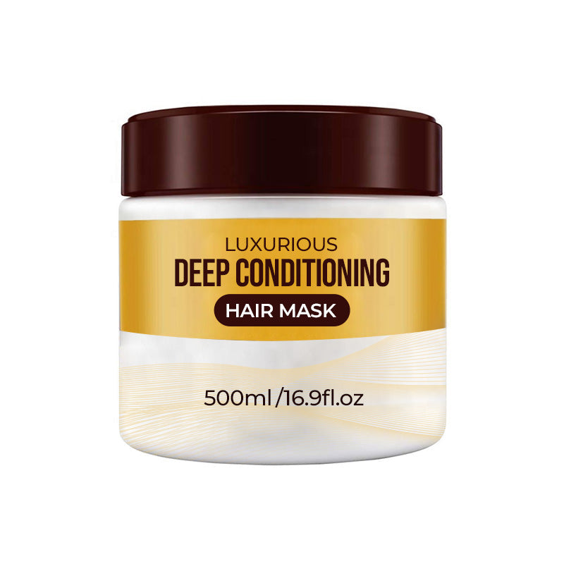 ✨Mască de păr luxoasă cu condiționare profundă - 💁♀️Pentru un păr mai neted, mai natural