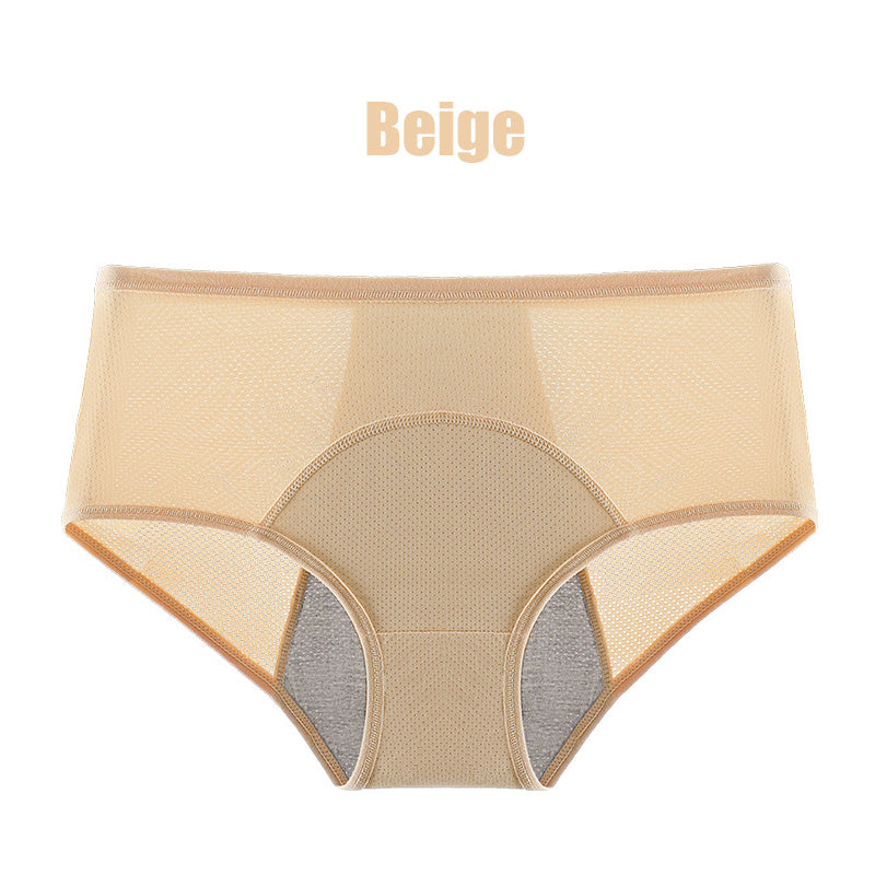 (L-8XL) 🌸Cumpără 2, primești 1 gratuit🔥Lenjerie intimă impermeabilă pentru femei, cu talie înaltă👙