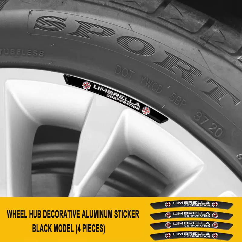 Promoție ✨Reducere 50% ✨Autocolant 3D cu personalitate pentru jantă metalică (4 buc.)