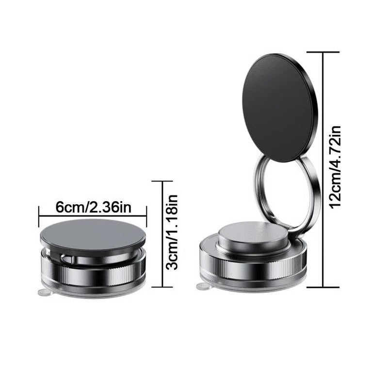 🔥Cumpără mai mult, economisește mai mult🔄Suport magnetic de telefon cu vid, reglabil la 360°📱🚗