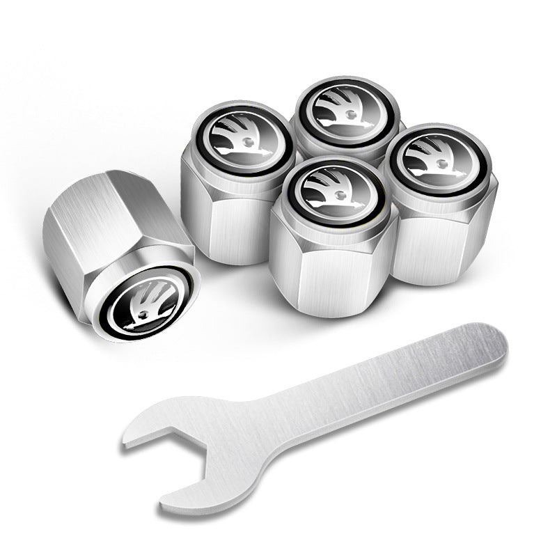 🔥Capace de supape pentru anvelope auto (5 buc + 1 cheie)