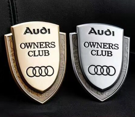 Etichete auto, accesorii pentru modificări exterioare, materiale, aripi, laterale, autocolant spate, personalitate metalică tridimensională, etichetă creativă pentru caroserie