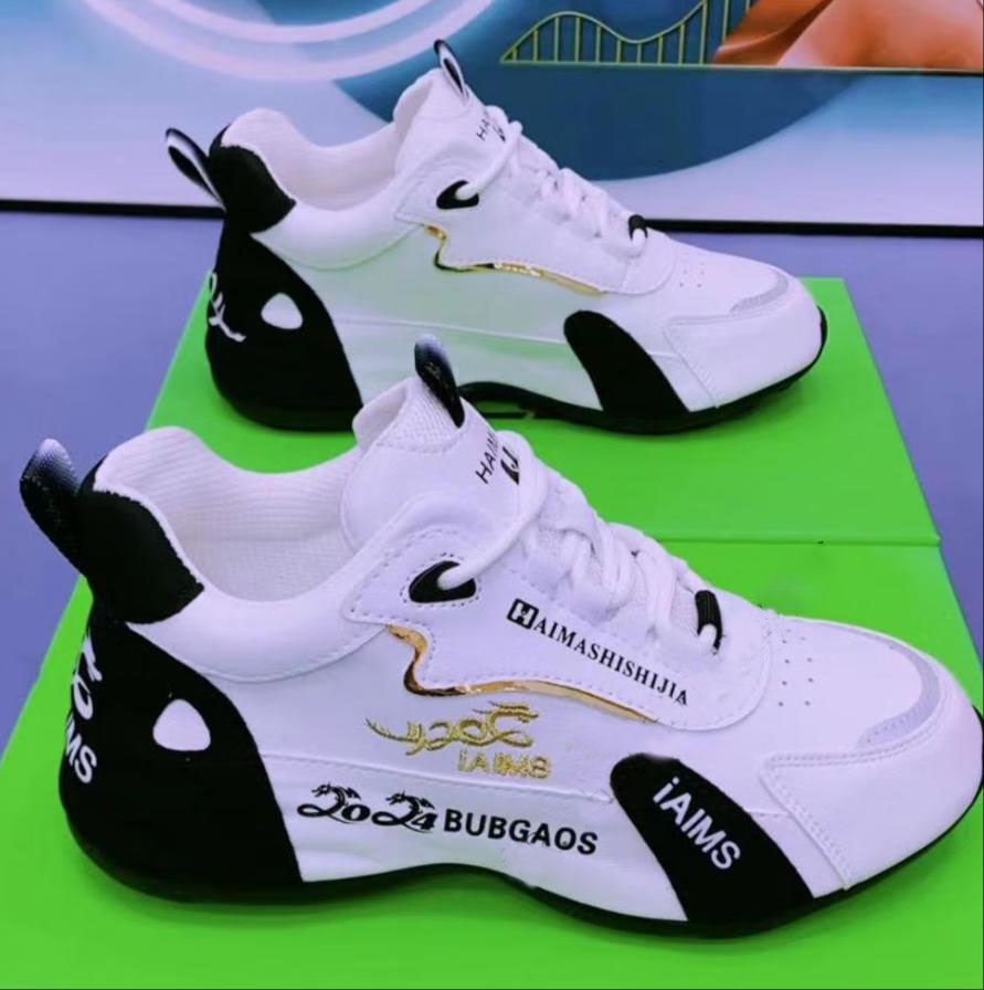 Pantofi sport confortabili, la modă, pentru femei, de zi cu zi, care cresc înălțimea