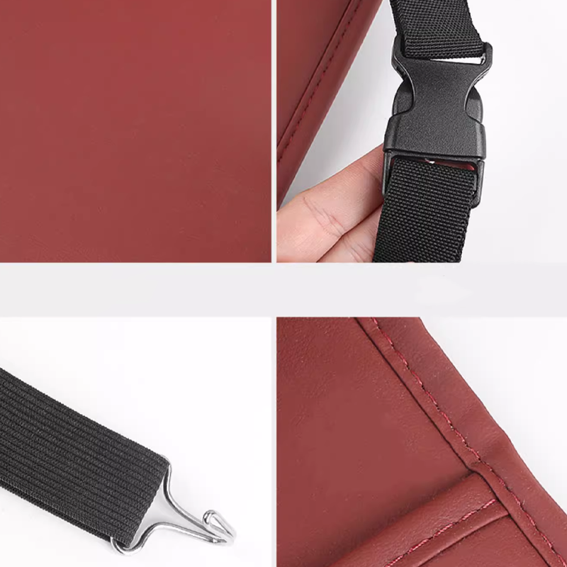 Organizator DriveEase pentru bancheta din spate – Organizator suspendat cu buzunare multiple și logo personalizat