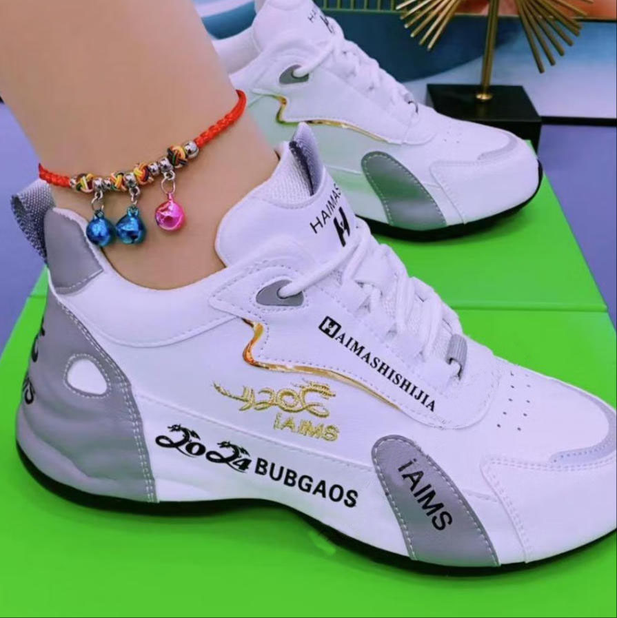 Pantofi sport confortabili, la modă, pentru femei, de zi cu zi, care cresc înălțimea