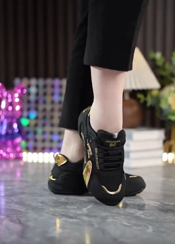 Pantofi sport confortabili, la modă, pentru femei, de zi cu zi, care cresc înălțimea