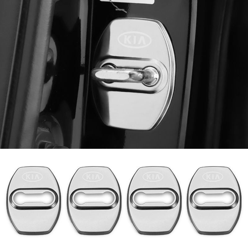 Promoție ✨50% reducere ✨Capac protector anticoroziv pentru încuietoarea ușii auto din oțel inoxidabil 🔥4 buc 🔥