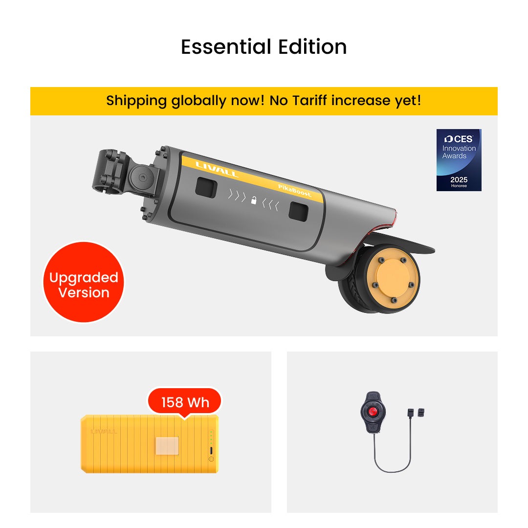 Kit de conversie pentru bicicletă electrică LIVALL PikaBoost 2 -- Boost puternic, mișcări flexibile