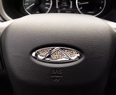 Autocolant volan cristal