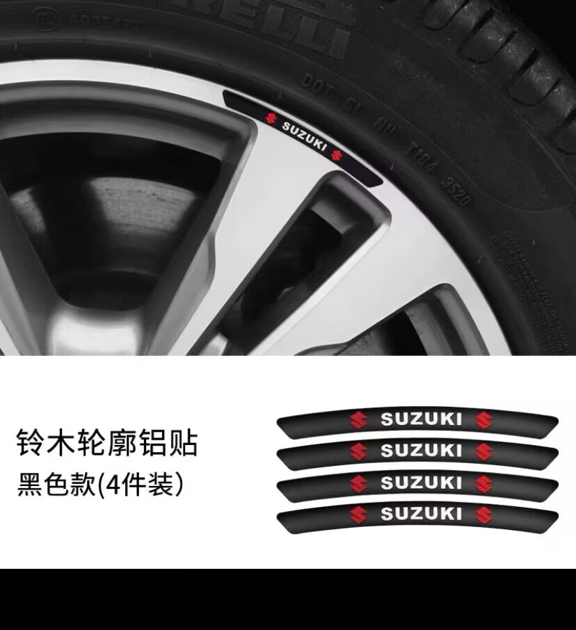 Promoție ✨Reducere 50% ✨Autocolant 3D cu personalitate pentru jantă metalică (4 buc.)