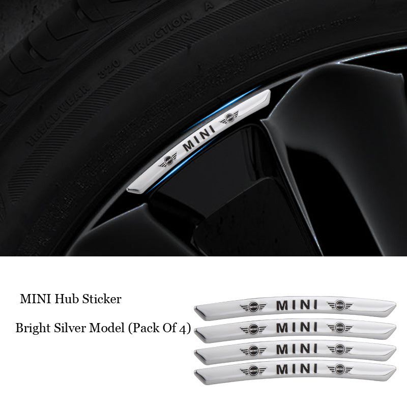 Promoție ✨Reducere 50% ✨Autocolant 3D cu personalitate pentru jantă metalică (4 buc.)