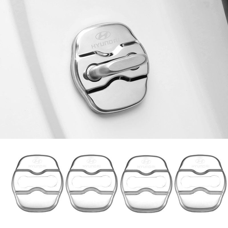 Promoție ✨50% reducere ✨Capac protector anticoroziv pentru încuietoarea ușii auto din oțel inoxidabil 🔥4 buc 🔥