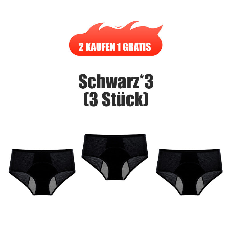 (L-8XL) 🌸Cumpără 2, primești 1 gratuit🔥Lenjerie intimă impermeabilă pentru femei, cu talie înaltă👙