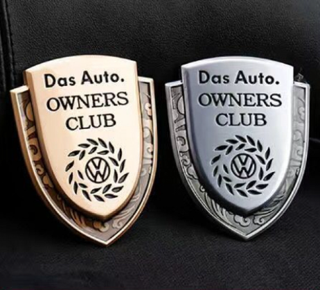 Etichete auto, accesorii pentru modificări exterioare, materiale, aripi, laterale, autocolant spate, personalitate metalică tridimensională, etichetă creativă pentru caroserie