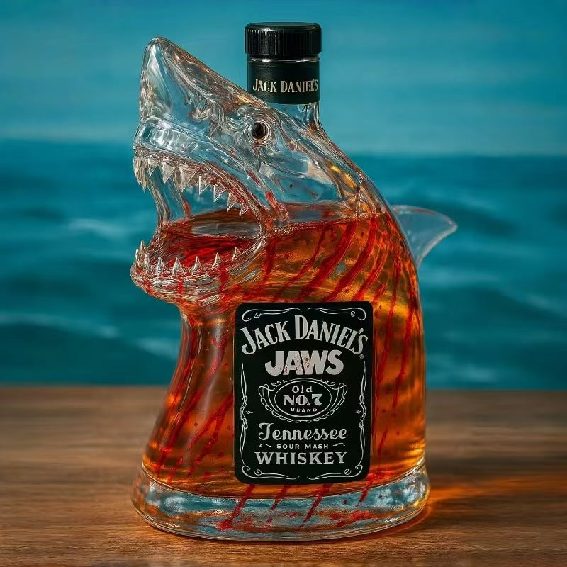 Sticlă de whisky Jaws Ediție Aniversară