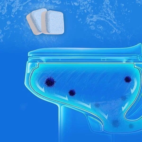 💥Tabletă efervescentă pentru curățare automată puternică