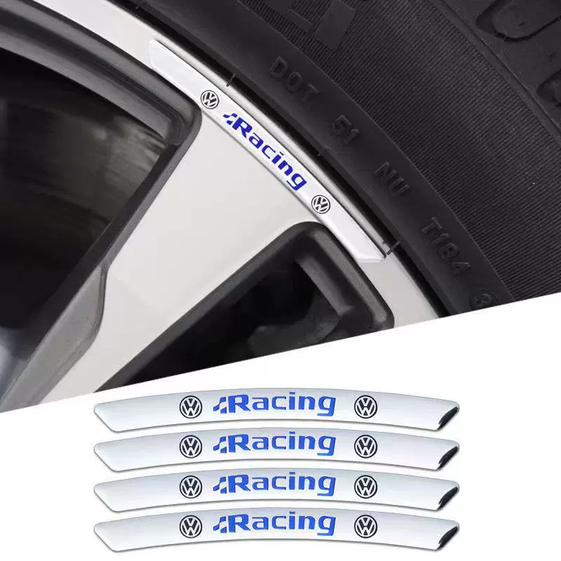 Promoție ✨Reducere 50% ✨Autocolant 3D cu personalitate pentru jantă metalică (4 buc.)