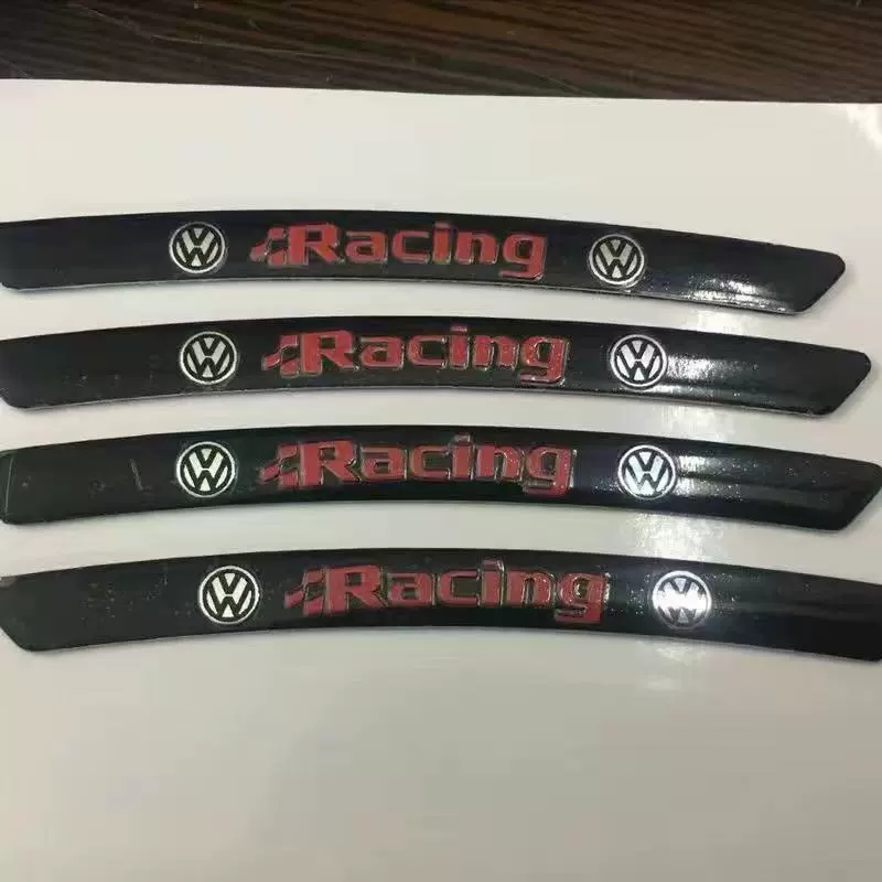 Promoție ✨Reducere 50% ✨Autocolant 3D cu personalitate pentru jantă metalică (4 buc.)