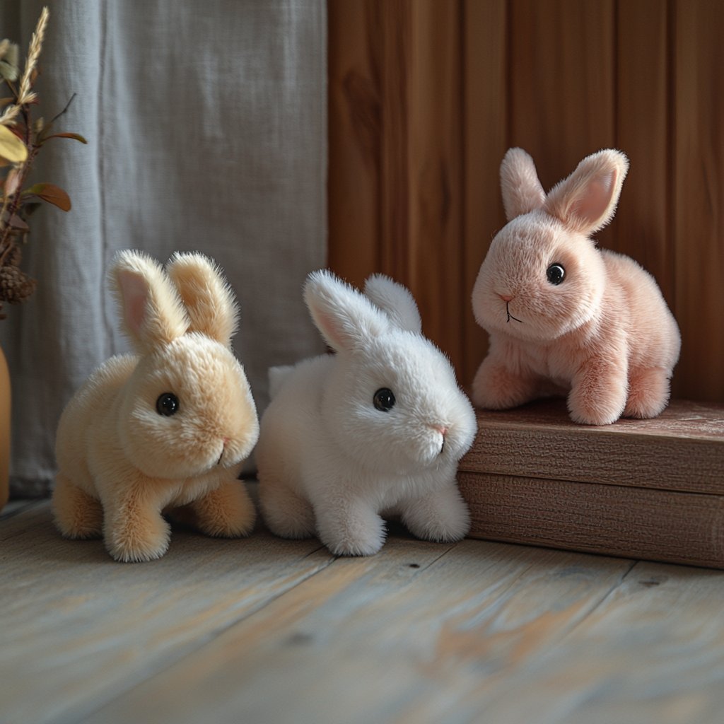 🐇Bunny - Jucăria mea realistă de iepuraș