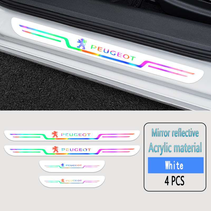 ✨Benzi acrilice cu laser pentru praguri auto anti-murdărire🎉4 buc🎉