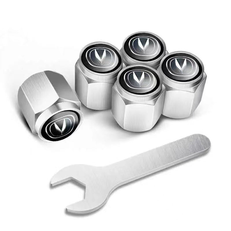 🔥Capace de supape pentru anvelope auto (5 buc + 1 cheie)