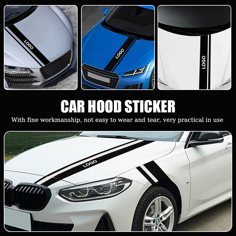 Autocolante auto pentru decorarea capotei (2 coli)