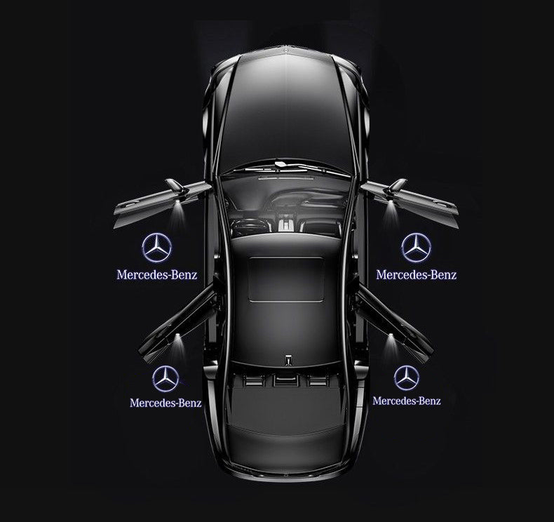 (4 bucăți)🔥Lampă de proiecție cu senzor automat pentru ușă auto