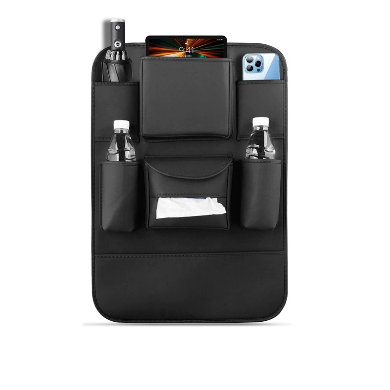 Organizator DriveEase pentru bancheta din spate – Organizator suspendat cu buzunare multiple și logo personalizat