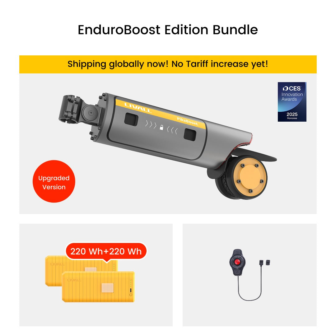 Kit de conversie pentru bicicletă electrică LIVALL PikaBoost 2 -- Boost puternic, mișcări flexibile
