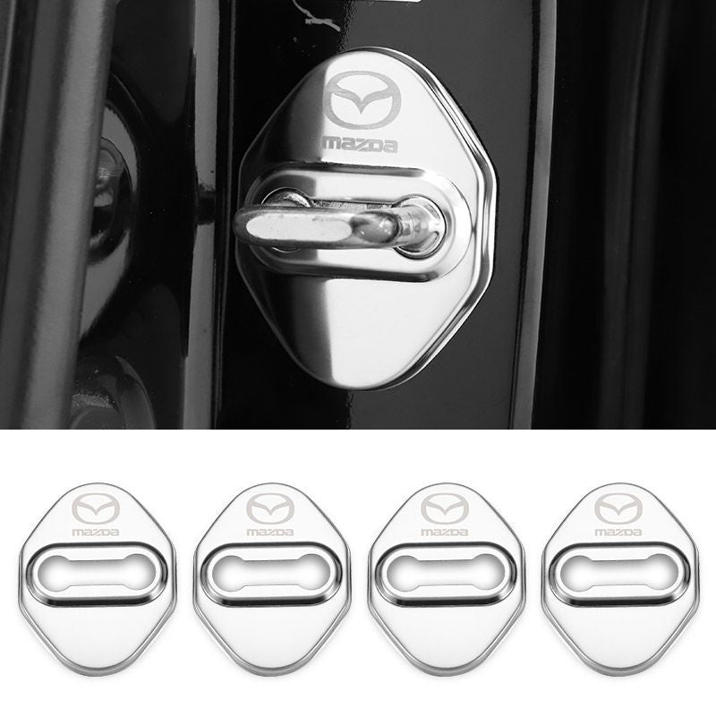 Promoție ✨50% reducere ✨Capac protector anticoroziv pentru încuietoarea ușii auto din oțel inoxidabil 🔥4 buc 🔥