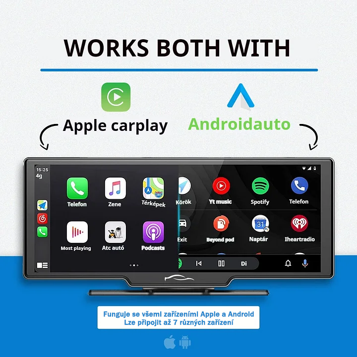 Sistem audio și video inteligent pentru tabletă auto (modelul Pro MaxTM 2025).