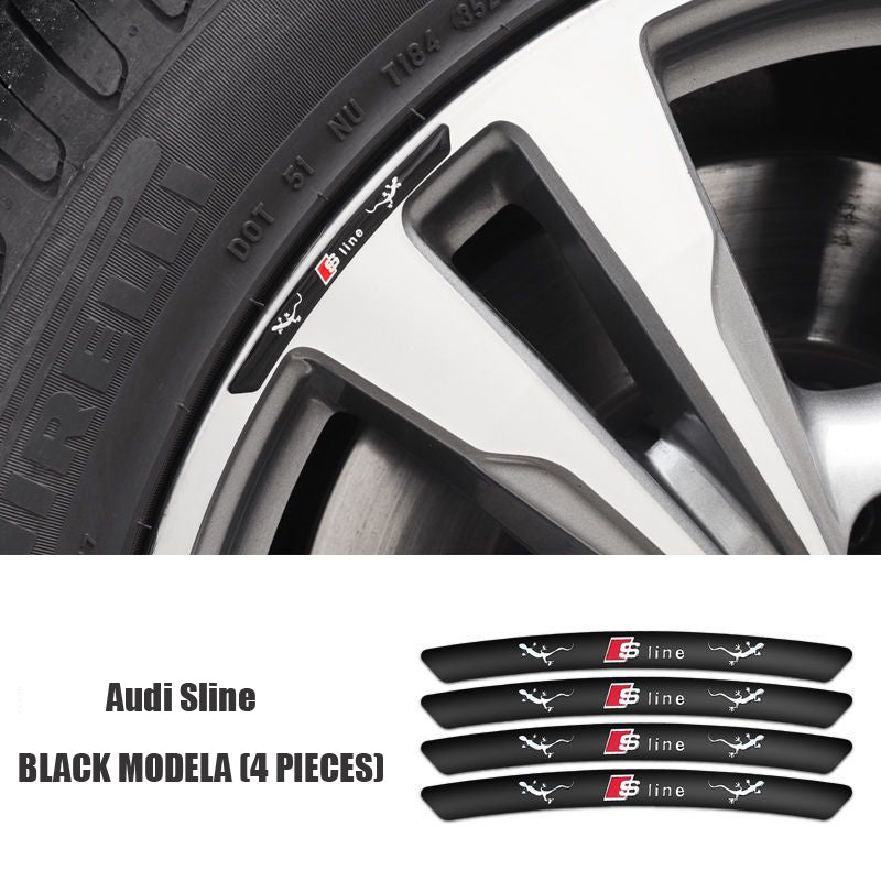 Promoție ✨Reducere 50% ✨Autocolant 3D cu personalitate pentru jantă metalică (4 buc.)