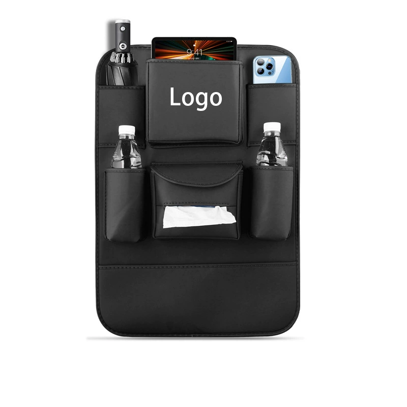 Organizator DriveEase pentru bancheta din spate – Organizator suspendat cu buzunare multiple și logo personalizat