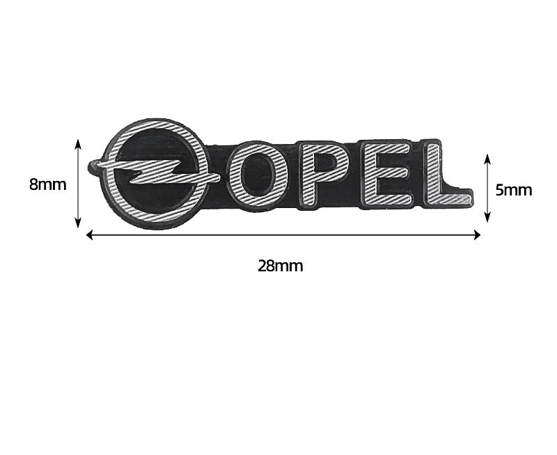 Promoție excelentă ✨Reducere 50% ✨Autocolante decorative 3D cu logo auto creativ 🎉4 buc.🎉
