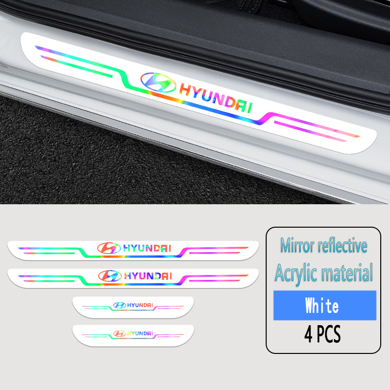 ✨Benzi acrilice cu laser pentru praguri auto anti-murdărire🎉4 buc🎉