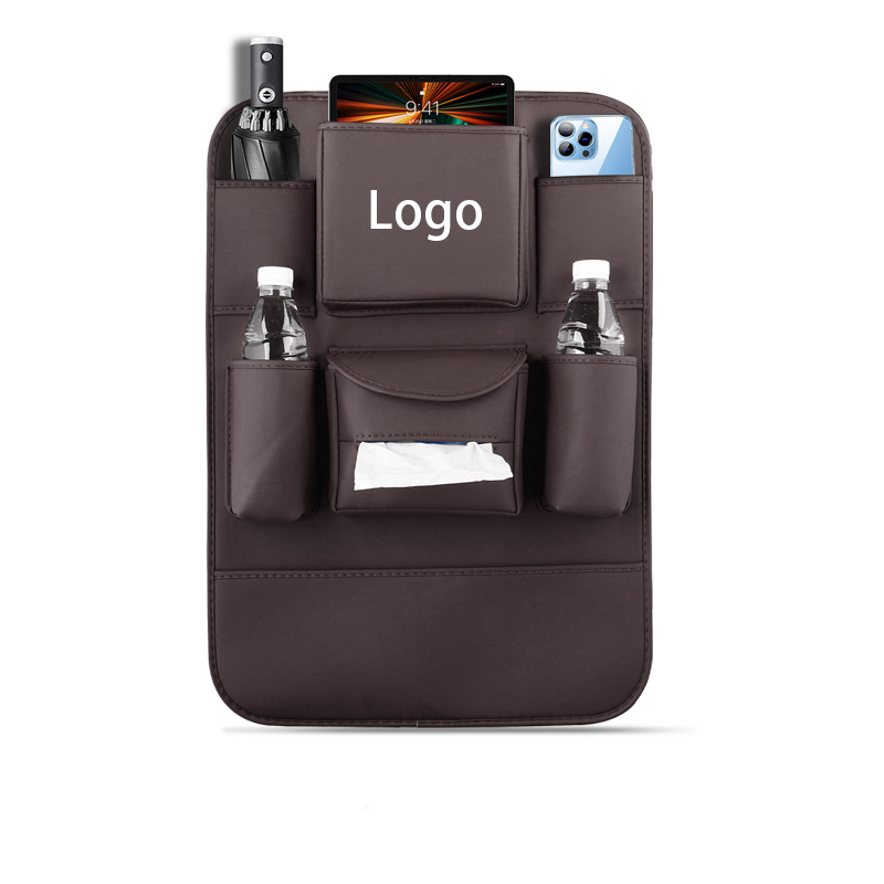 Organizator DriveEase pentru bancheta din spate – Organizator suspendat cu buzunare multiple și logo personalizat